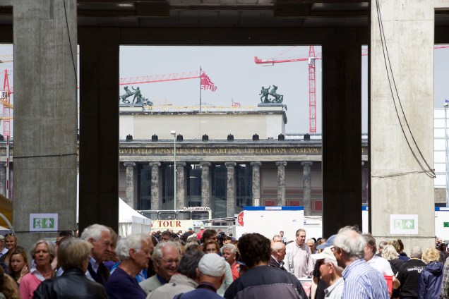The building's rough shell itself was ok - but the views of its neighbours were spectacular