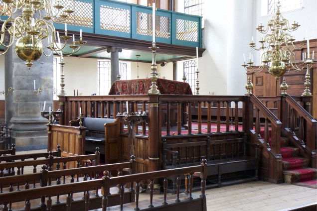 Amsterdam’s Portuguese Synagogue dates back to the 1670s.